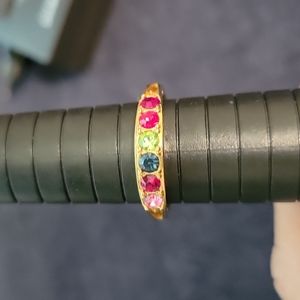 10k Gold with 6 Birthstones